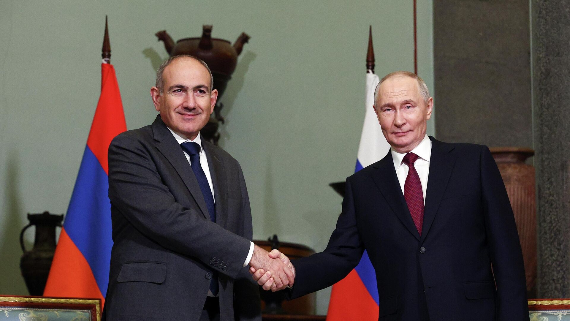 Վլադիմիր Պուտինը հեռախոսազրույց է ունեցել Հայաստանի վարչապետ Նիկոլ Փաշինյանի հետ