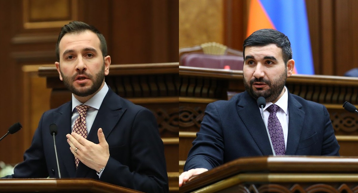 Հայկ Կոնջորյանը և Վահագն Ալեքսանյանն ընտրվեցին ԱԺ նախագահի տեղակալի թեկնածուներ
