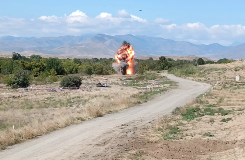 Մատաղիսում պայթուն է եղել, ադրբեջանցի վիրավորվել