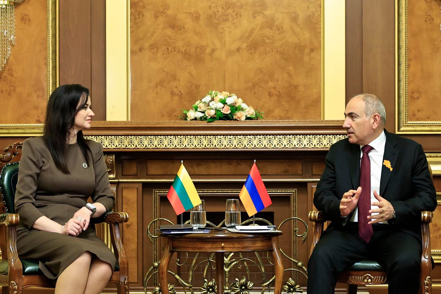 Վարչապետ Նիկոլ Փաշինյանն ընդունել է Լիտվայի վարչապետ Ինգա Ռուգինիենեին և նրա գլխավորած պատվիրակությանը