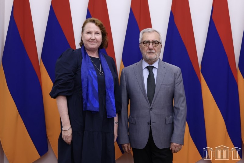 Անդրանիկ Քոչարյանն ընդունել է ԵՄ քաղաքացիական առաքելության ղեկավար Սատու Կոյվուին