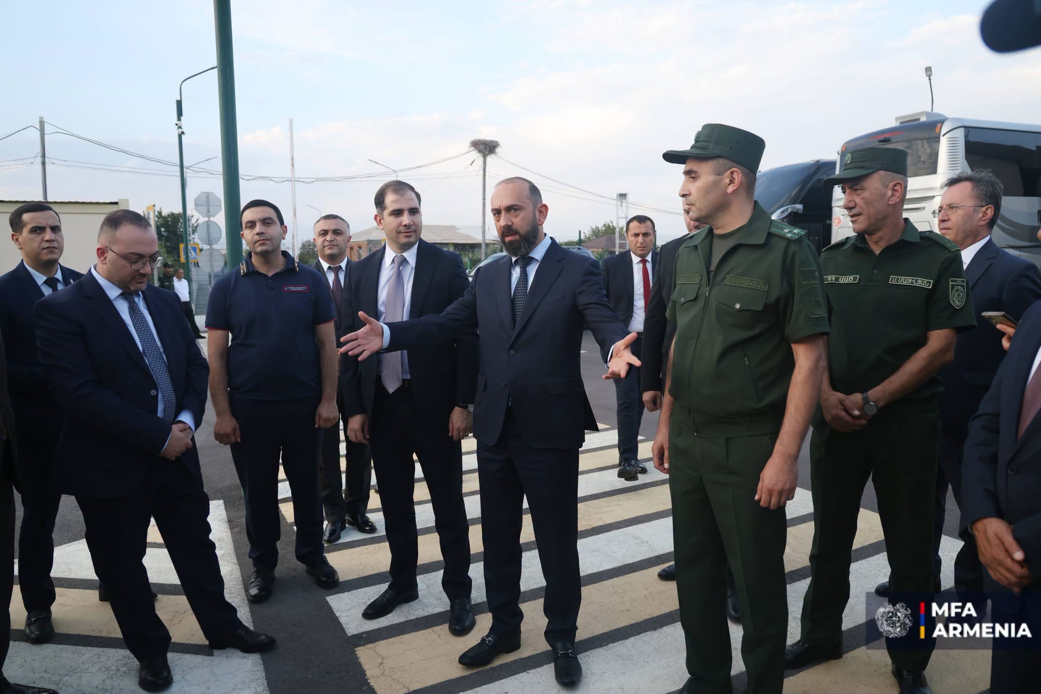 Արարատ Միրզոյանն այցելել է «Մարգարա» անցակետ