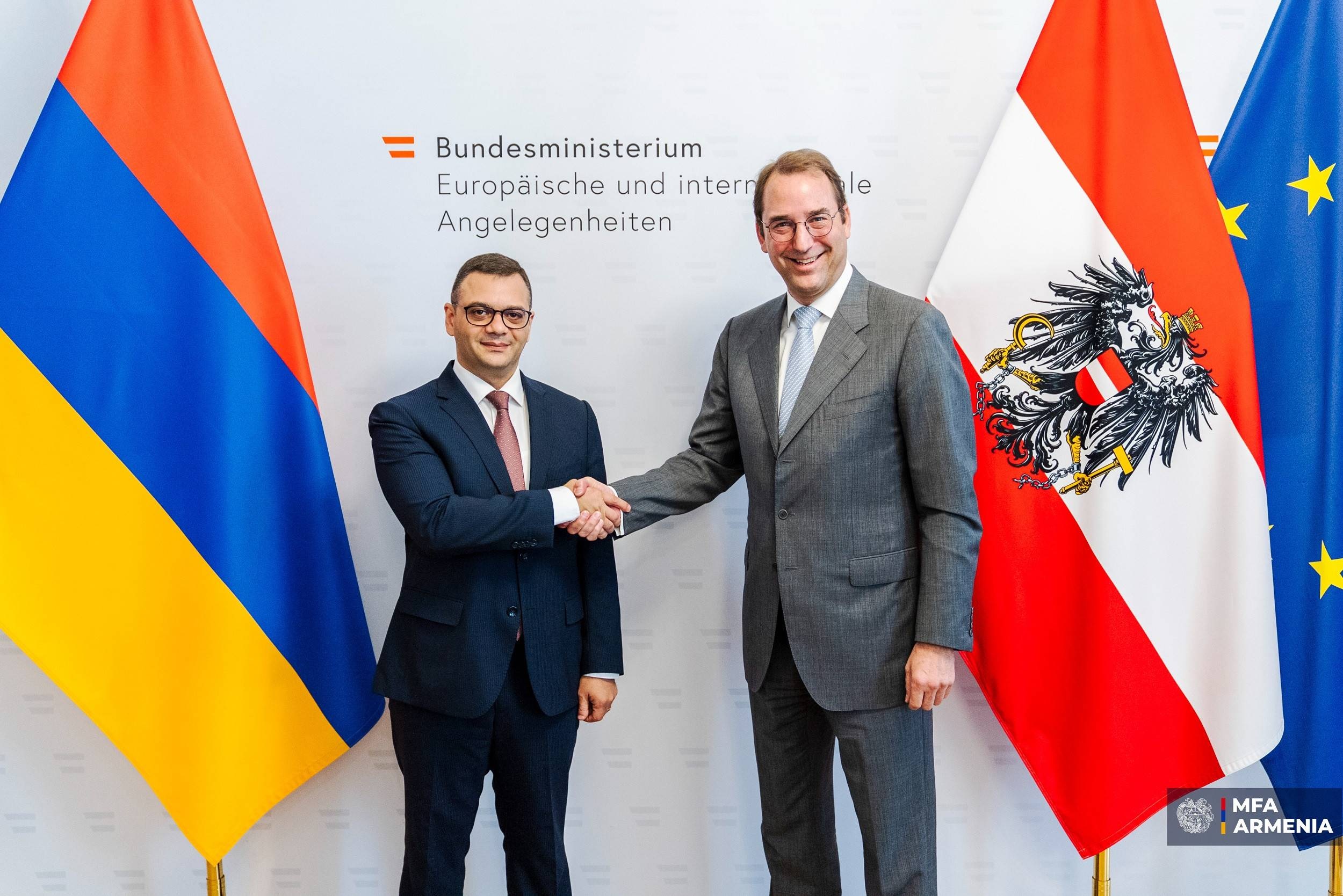 Հայ-ավստրիական հարաբերություններ և տարածաշրջանային նախագծեր. Վիեննայում հանդիպել են երկու երկրների դիվանագետները