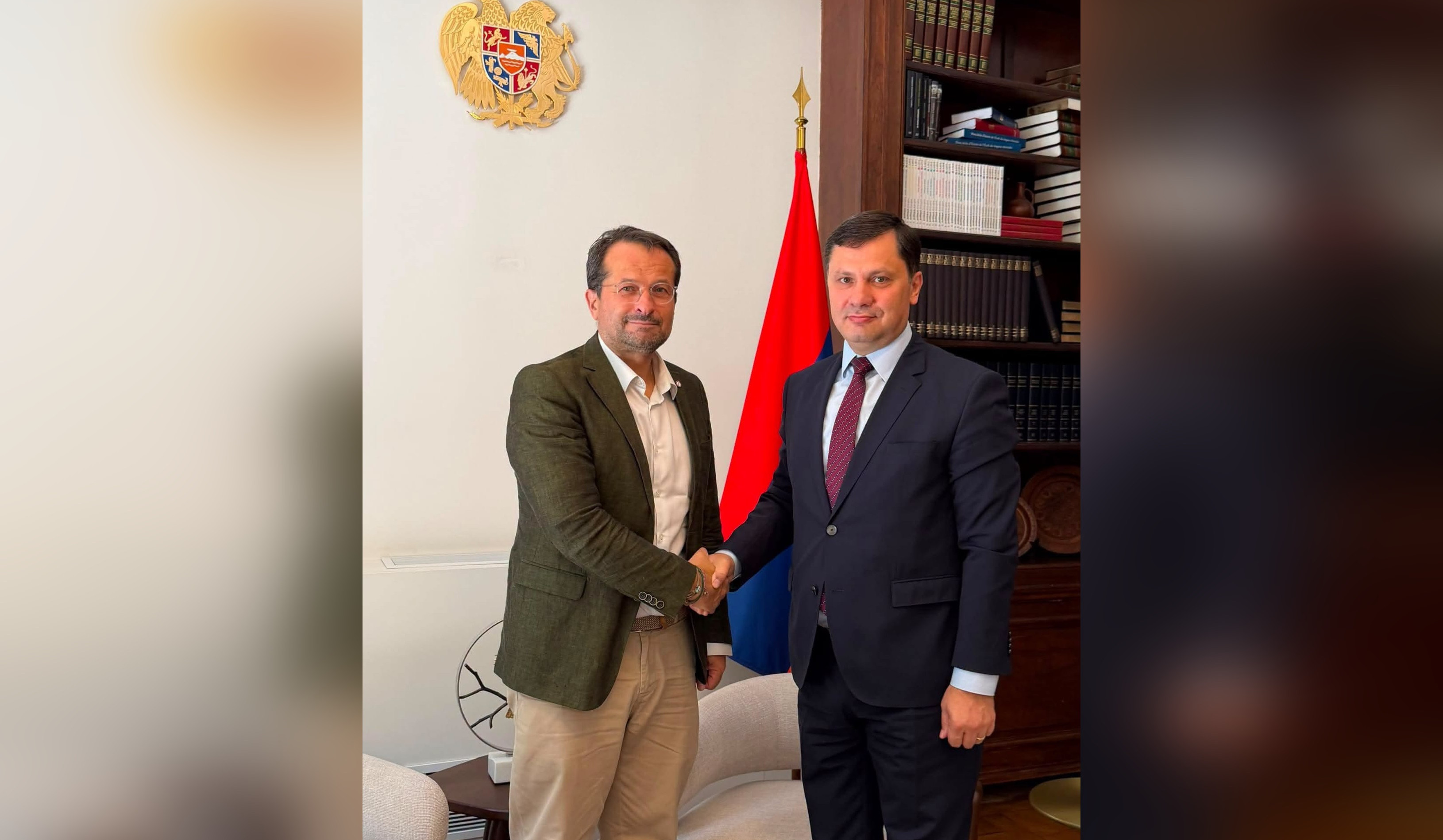 Ֆրանսիայում քննարկվել են ֆրանսիական շուկա Carrefour ցանցի միջոցով հայկական արտադրանքի իրացման հնարավորությունները