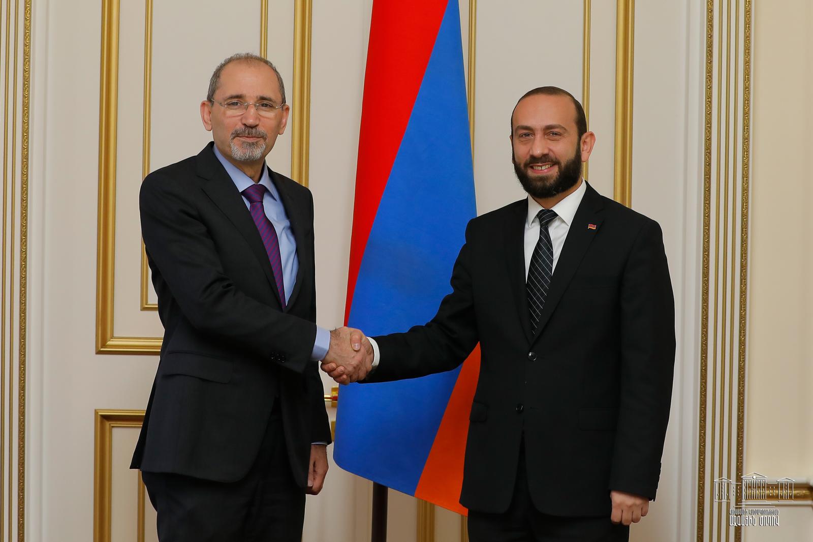 Արարատ Միրզոյանին շնորհավորել է Հորդանանի արտաքին գործերի նախարարը