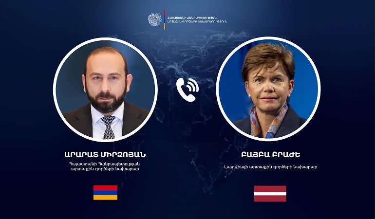 Արարատ Միրզոյանը և Լատվիայի ԱԳ նախարարը քննարկել են երկկողմ համագործակցությունը և ՀՀ-ԵՄ օրակարգը