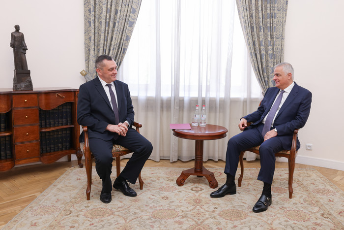 Մհեր Գրիգորյանն ընդունել է Եվրասիական տնտեսական հանձնաժողովի տեխնիկական կանոնակարգման հարցերով նախարար Ալեքսանդր Սուբբոտինին
