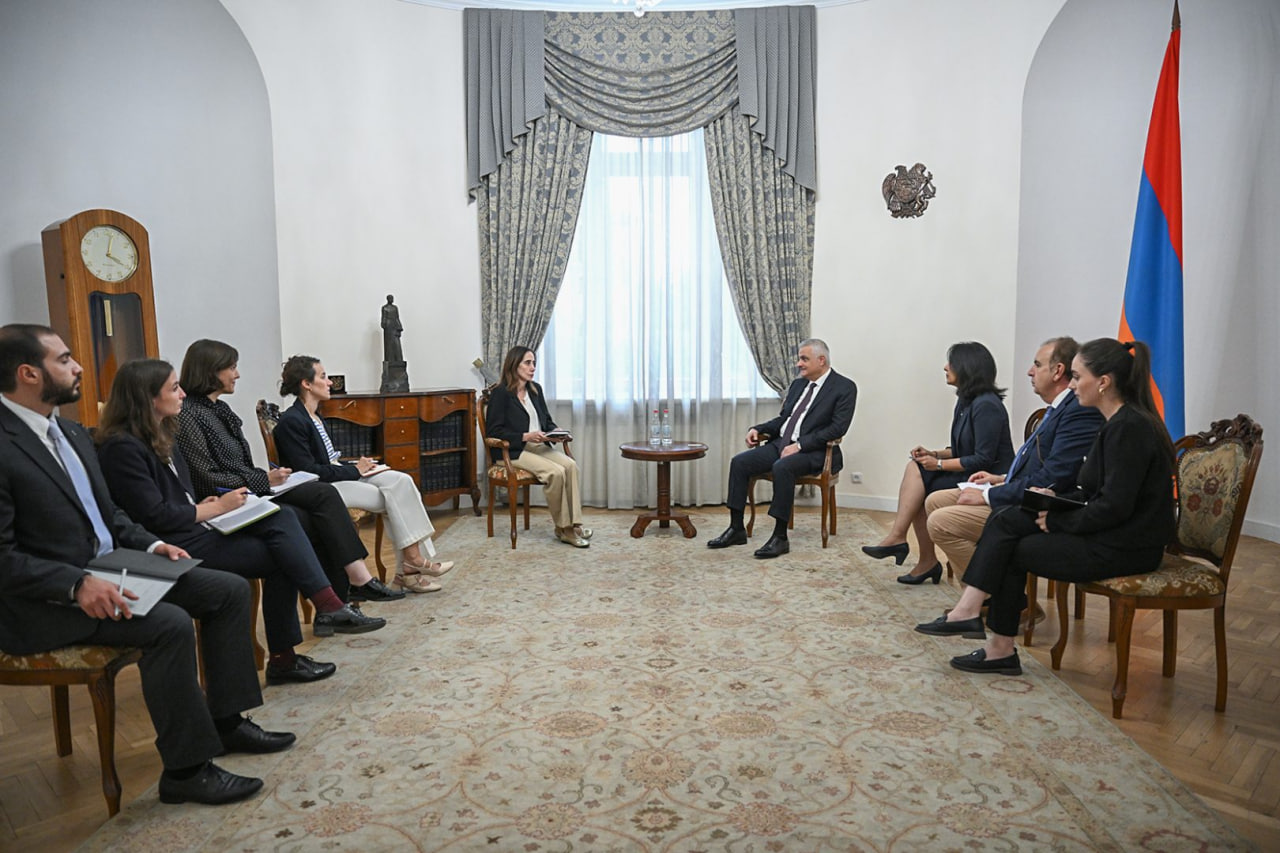 Մհեր Գրիգորյանն ընդունել է Զարգացման ֆրանսիական գործակալության պատվիրակությանը