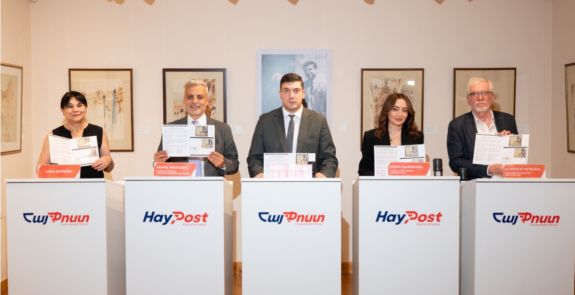 Շրջանառության մեջ է դրվել ճարտարապետ Ջիմ Թորոսյանի 100-ամյակին նվիրված գեղաթերթիկ