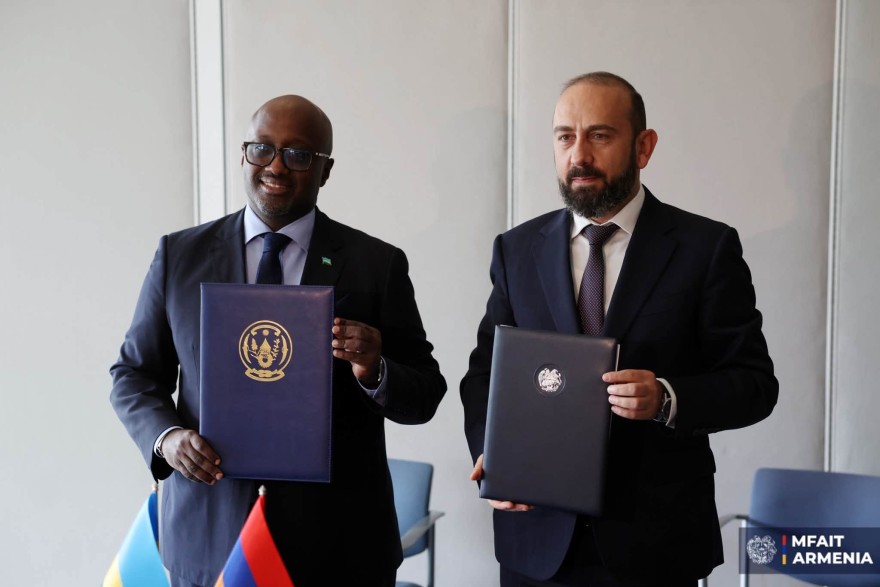 Հայաստանի ու Ռուանդայի ԱԳ նախարարները համաձայնագիր են ստորագրել