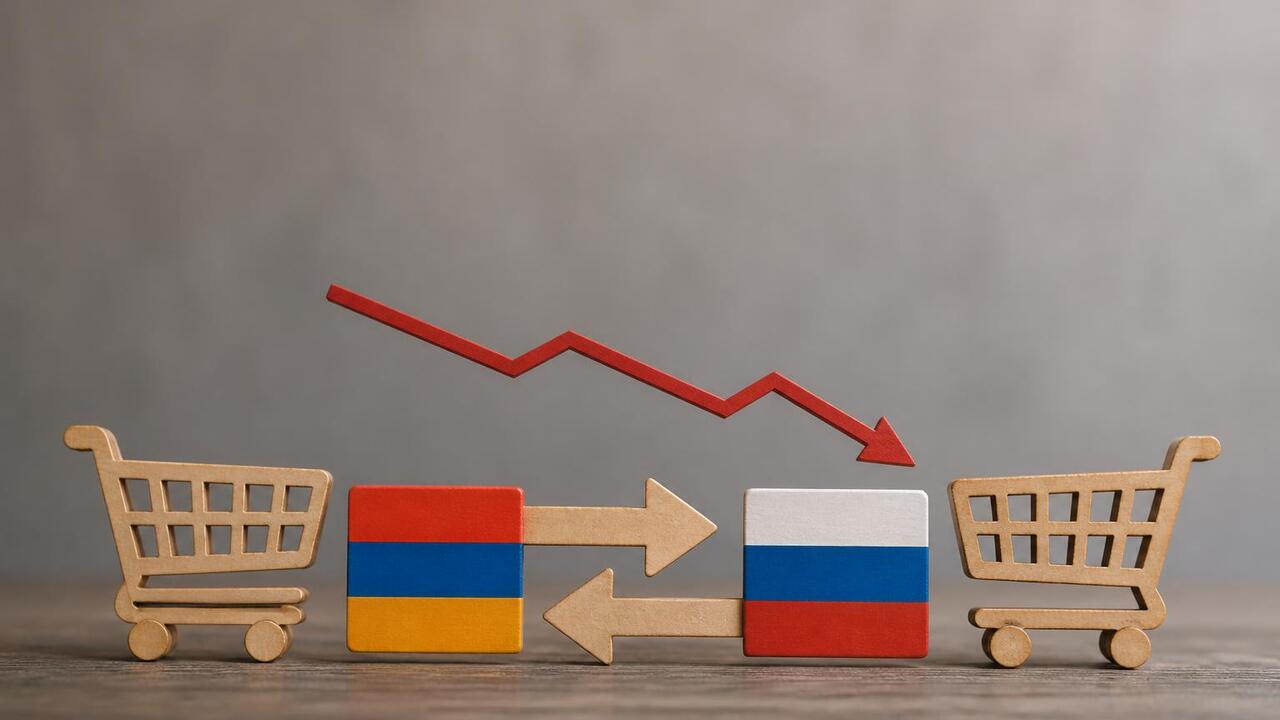 Հայաստանի և Ռուսաստանի միջև ապրանքաշրջանառությունը նվազել է 21,5%-ով