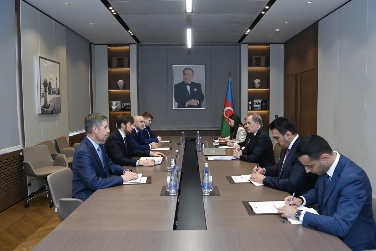 Ջեյհուն Բայրամովն ընդունել է ՌԴ նախագահի օգնական Ռուսլան Էդելգերիևին․ քննարկվել են COP-ի և Կասպից ծովի հարցերը