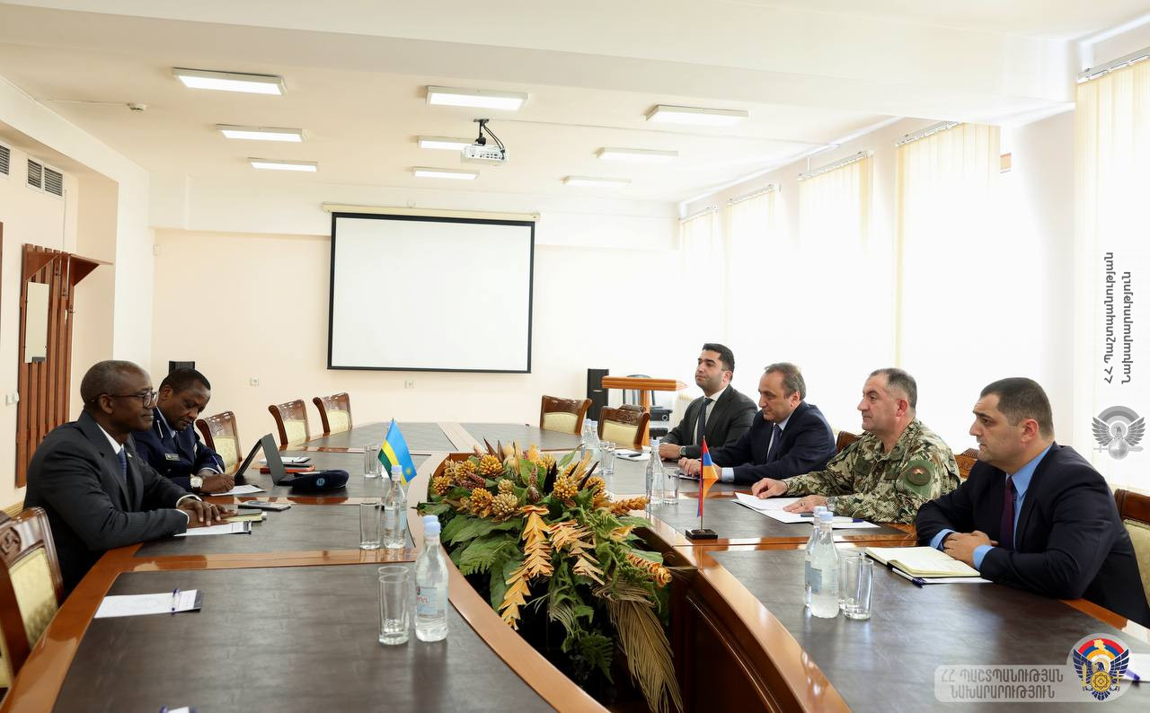 Քննարկվել են Հայաստանի և Ռուանդայի միջև պաշտպանության բնագավառում համագործակցության հնարավորությունները