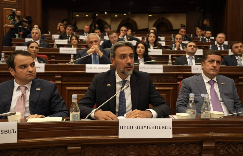 «Ուժեղ Հայաստան» խմբակցությունն ԱԺ փոխնախագահի պաշտոնում առաջադրել է Արամ Վարդևանյանի թեկնածությունը 