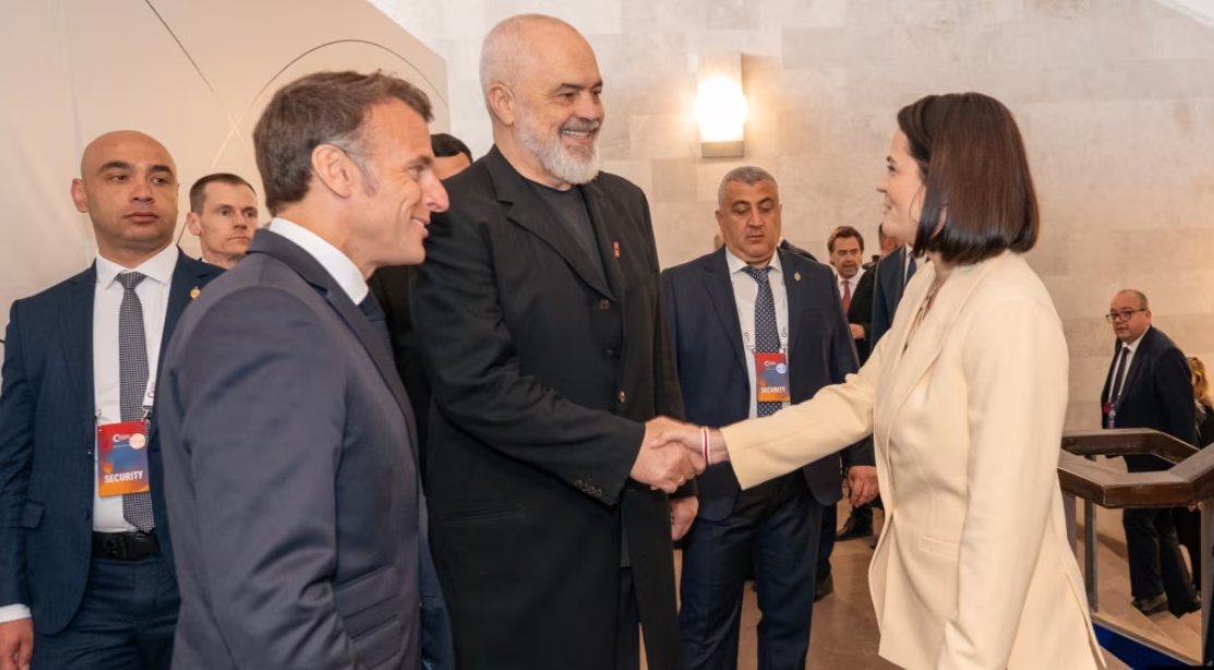 Տիխանովսկայան Երևանում հանդիպել է Էմանյուել Մակրոնի և Էդի Ռամայի հետ