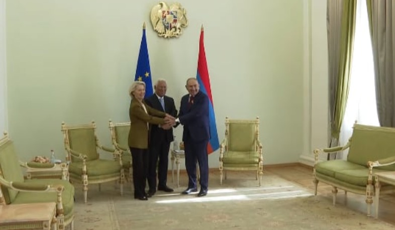 Առանձնազրույց ԵԽ նախագահ Անտոնիու Կոշտայի և Ուրսուլա ֆոն դեր Լայենի հետ