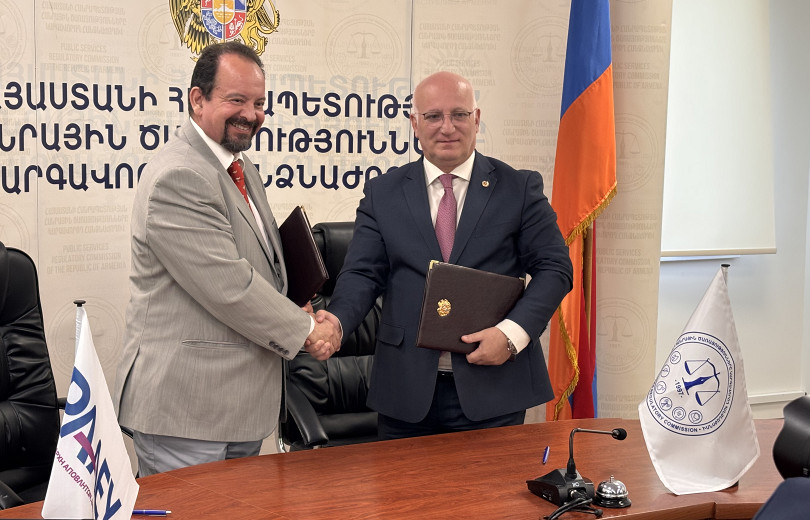 Մեսրոպ Մեսրոպյանը և Հունաստանի կարգավորող մարմնի նախագահ Ցիմարասը փոխըմբռնման հուշագիր են ստորագրել