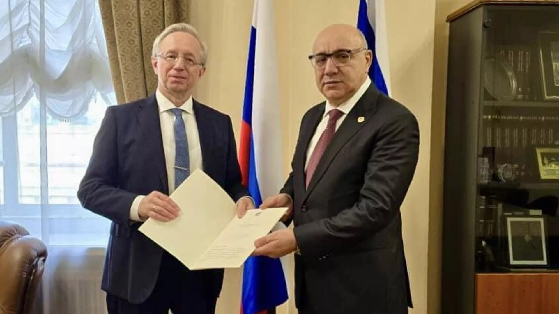 Արսենյանն ու Գալուզինը քննարկել են ՀՀ–ի և ՌԴ–ի պայմանավորվածություններին առնչվող հարցեր